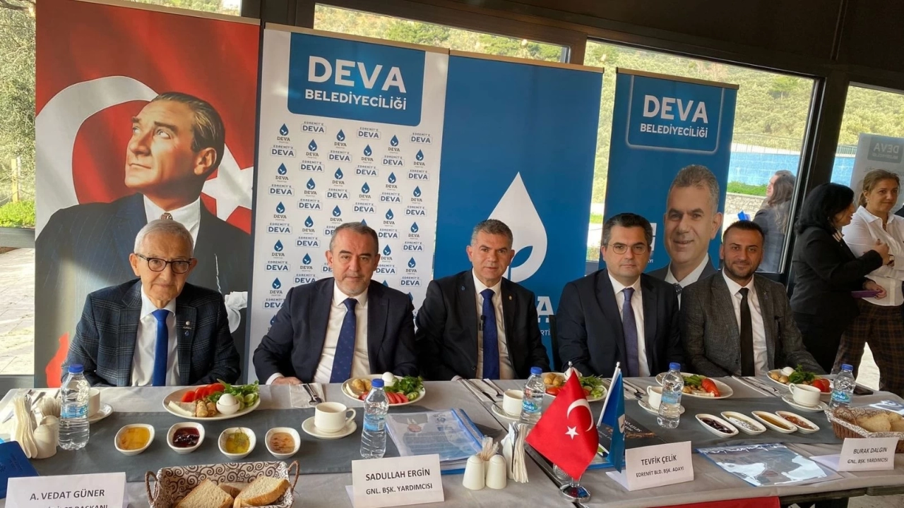 Deva Partisi'nin Güçlü Kadrosu Edremit İçin Bir Araya Geldi!