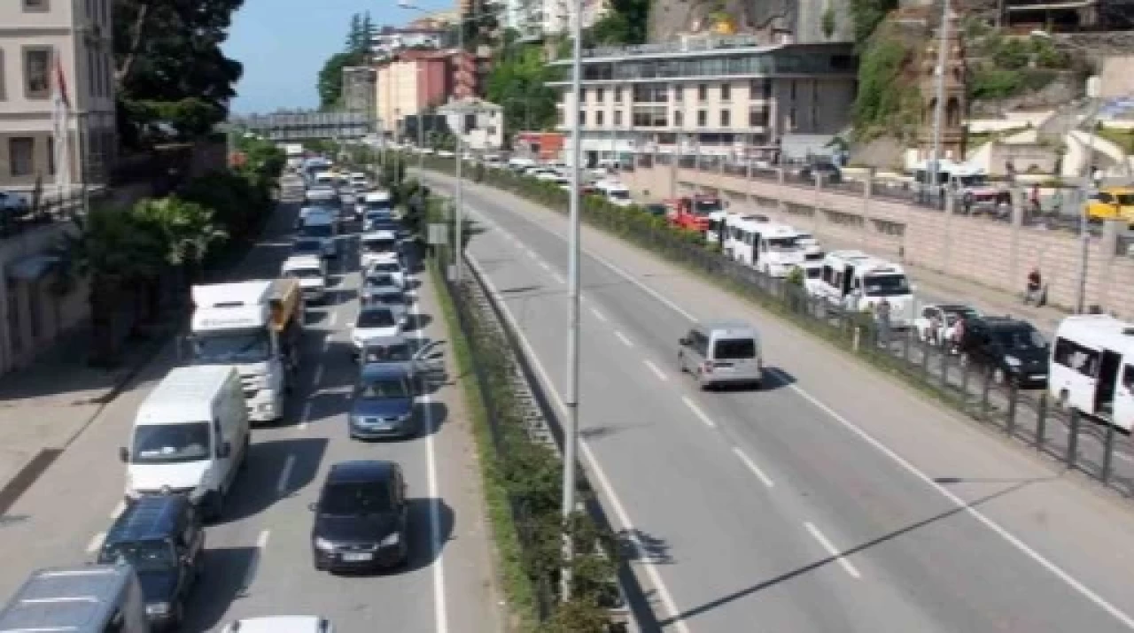 Giresun'da Araçların Sayısında Hızlı Artış Gözlemlenmeye Devam Ediyor