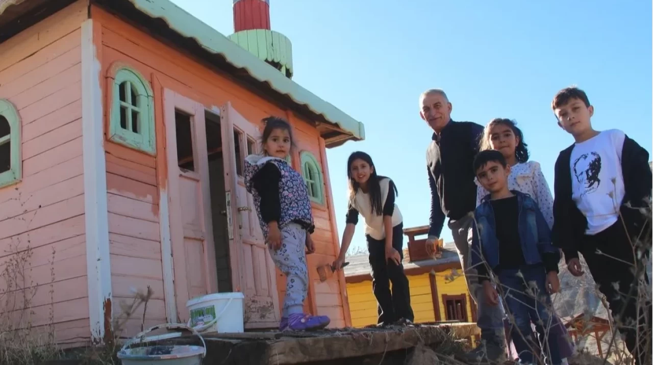 Türkiye'nin İlk Çocuk Köyü Kuruldu: Emekliliğini Çocuklara Adayan Vatandaşımızın Hikayesi