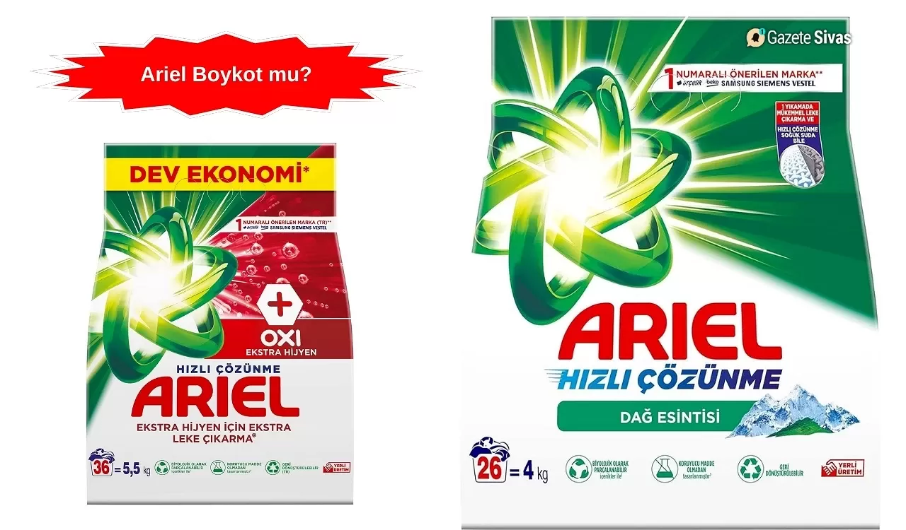 Ariel Boykot Mu? Ariel Hangi Ülkenin Ürünü? Ariel İsrail’in Ürünü Mü?