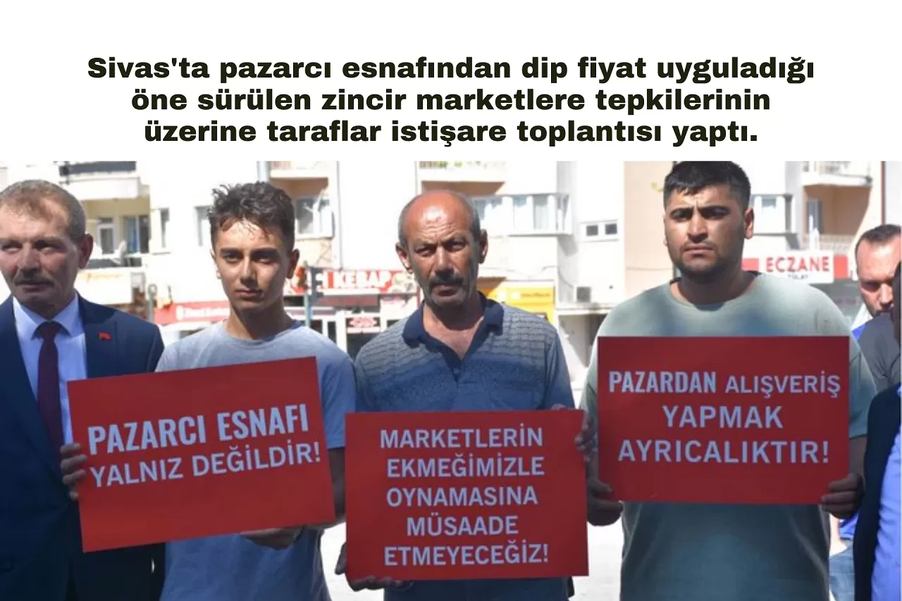 Sivas'ta pazarcı da, market de mağdur olmayacak