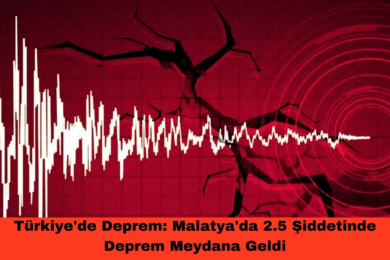 Türkiye'de Deprem: Malatya'da 2.5 Şiddetinde Deprem Meydana Geldi