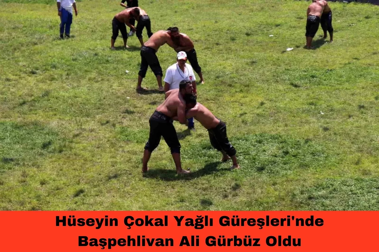 Hüseyin Çokal Yağlı Güreşleri'nde Başpehlivan Ali Gürbüz Oldu