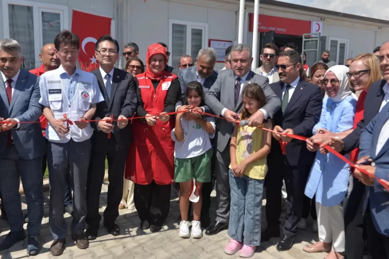 Geçici Toplumsal Hizmet Merkezi'nin Açılışı Yapıldı