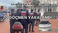 Balıkesir İl Jandarma Komutanlığı, Göçmen Kaçakçılığına Geçit Vermiyor!