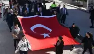 Tercan'da Düzenlenen Cumhuriyet Yürüyüşü Coşkuyla Kutlandı