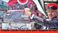 Turistik Tatvan Treni yola çıktı! Seyahat 28 saat sürüyor