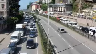 Giresun'da Araçların Sayısında Hızlı Artış Gözlemlenmeye Devam Ediyor