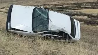 Sivas'ta Darende yolculuğu kazayla bitti