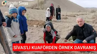 Sivaslı Berber  Milli Ağaçlandırma Günü'ne Destek Verdi