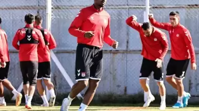 Sivasspor, Çaykur Rizespor karşılaşması öncesi antrenmanlarına devam ediyor