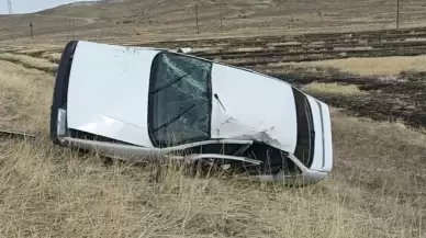 Sivas'ta Darende yolculuğu kazayla bitti