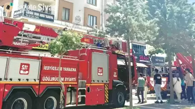 Aksaray'da Restoranın Bacasında Çıkan Yangın Korku Dolu Anlar Yarattı!