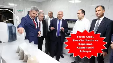 Tarım Kredi, Sivas’ta Üretim ve Depolama Kapasitesini Artırıyor