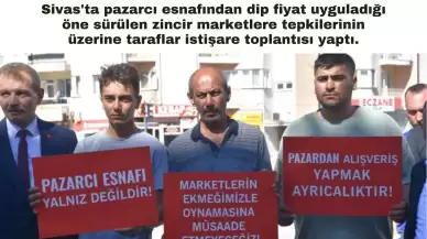 Sivas'ta pazarcı da, market de mağdur olmayacak