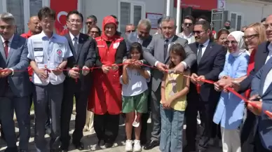 Geçici Toplumsal Hizmet Merkezi'nin Açılışı Yapıldı