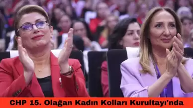 CHP 15. Olağan Kadın Kolları Kurultayı'nda Asu Kaya Genel Başkan Seçildi