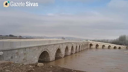 Tarihi Eğri Köprü: Selçuklu Mirası Sivas'ta Yıkılmadan Ayakta Duruyor