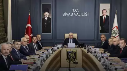 Sivas'ta 2024-2025 Kış Tedbirleri Toplantısı Yapıldı