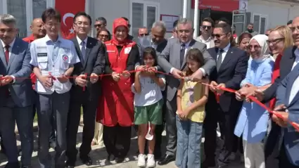 Geçici Toplumsal Hizmet Merkezi'nin Açılışı Yapıldı