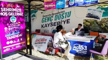 Kayseri Büyükşehir Belediyesi'nden Üniversite Öğrencilerine Rehberlik ve Danışmanlık Hizmeti