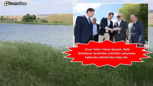 Hafik Gölü Turizme Kazandırılacak