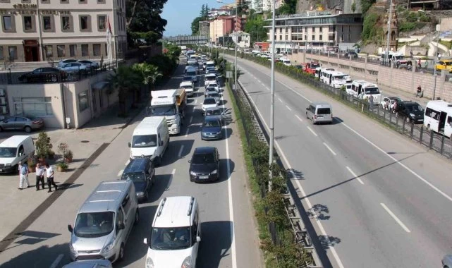 Giresun'da Araçların Sayısında Hızlı Artış Gözlemlenmeye Devam Ediyor