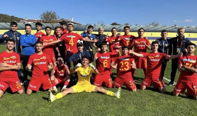 Kayserispor U19 Takımı, rakibini deplasmanda mağlup ederek dikkatleri üzerine çekti.