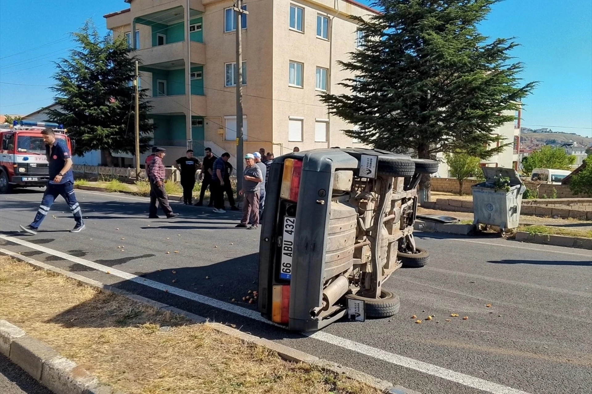 Sivas'ın Şarkışla İlçesinde Trafik Kazası: 3 Kişi Yaralandı