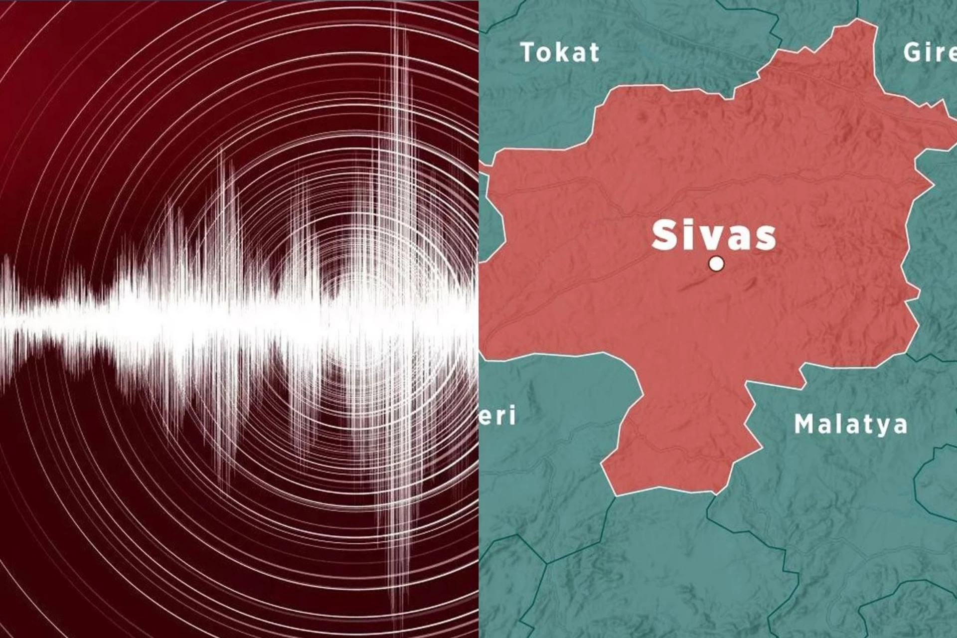 Sivas’ta 4,1 Büyüklüğünde Deprem Meydana Geldi