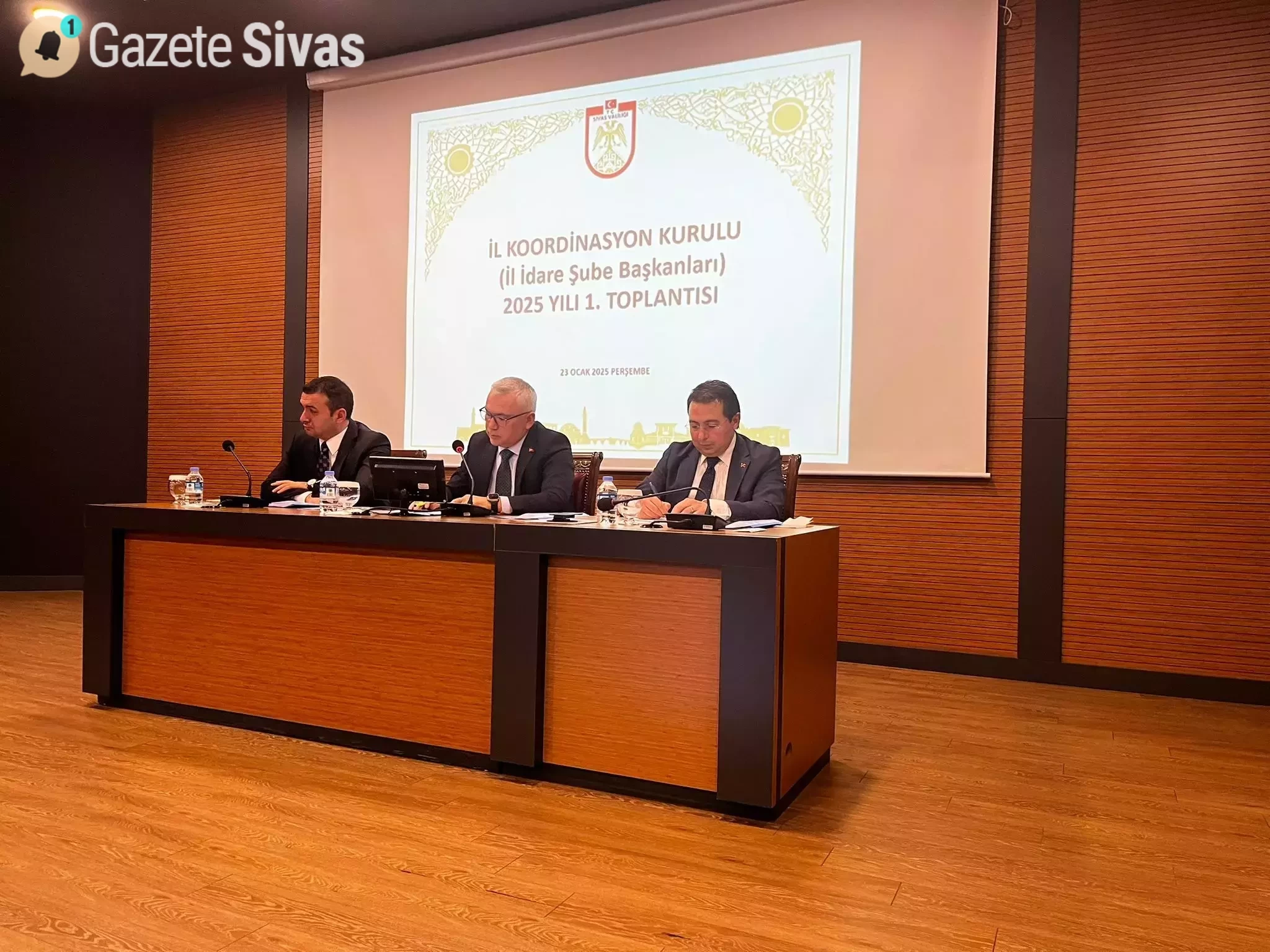 Sivas'ta 2025 Yılı Hedefleri ve Yatırımlar Değerlendirildi!